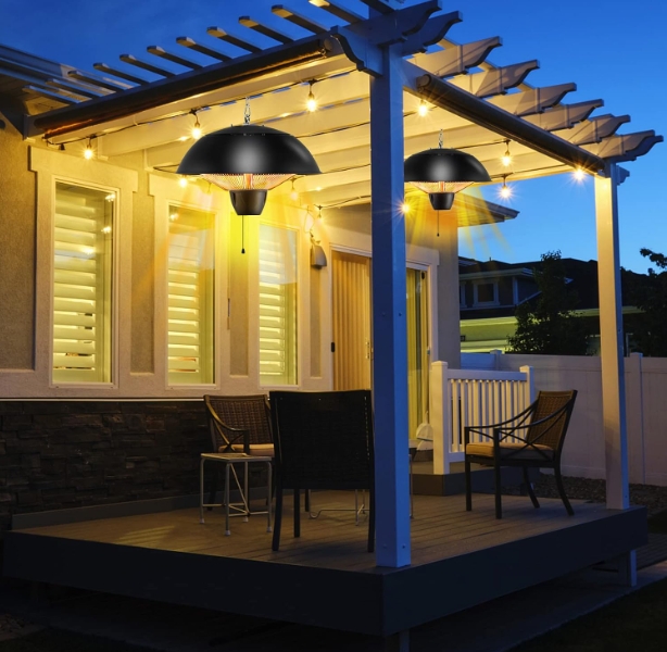 Electric patio heater waterproof