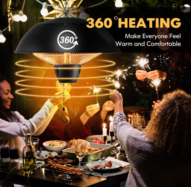 Custom logo space heater
