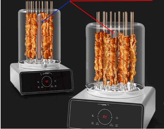circular radiant heater for bakery oven